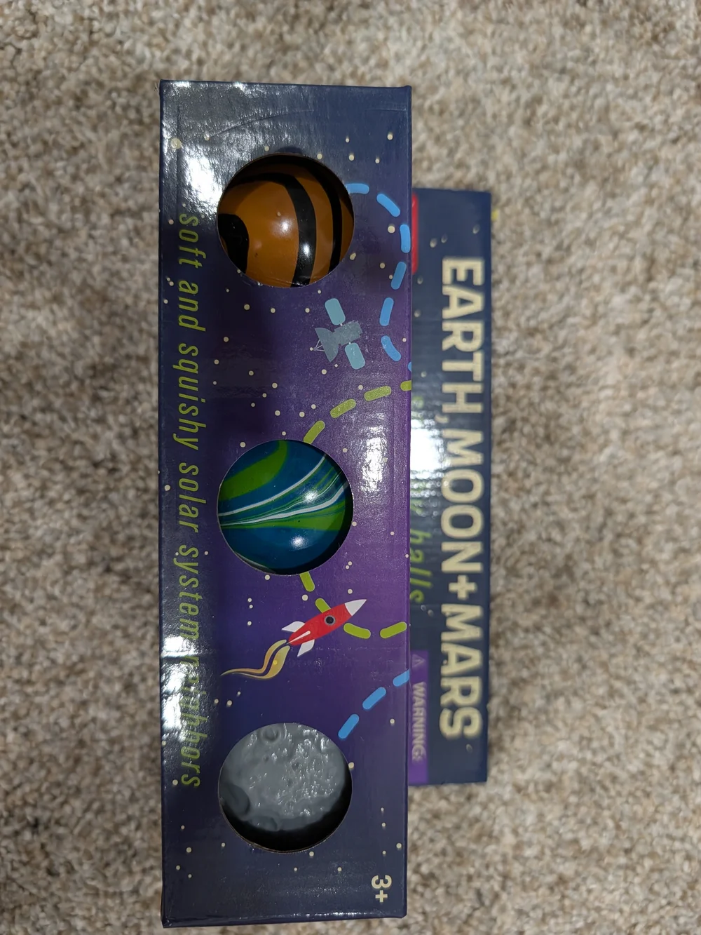 Earth Space Moon Squish Set